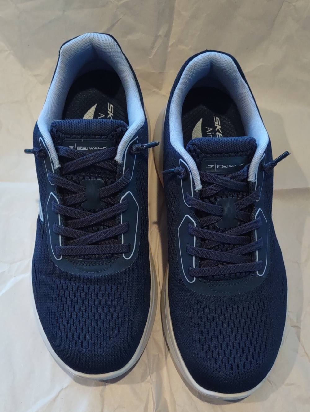 Skechers Women's Navy Arch Fit Air-Cooled Comfort Sneakers